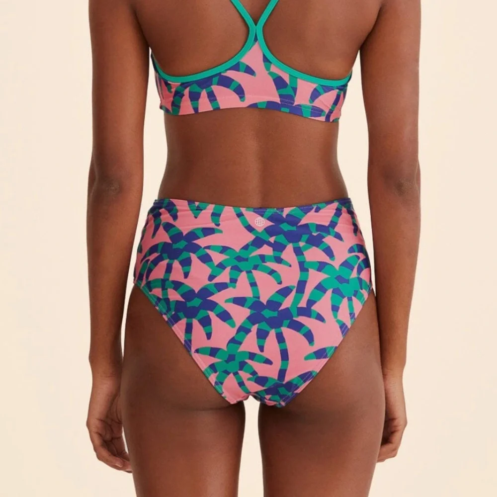Adidas Farm Bikini Bottoms Magenta - Picture 2 of 4